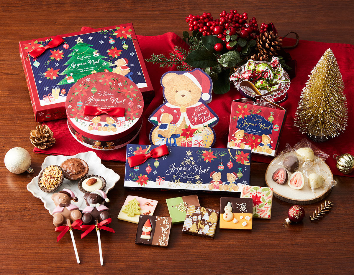 ふたごのテディベアをテーマにしたクリスマス限定のスイーツコレクションが登場!