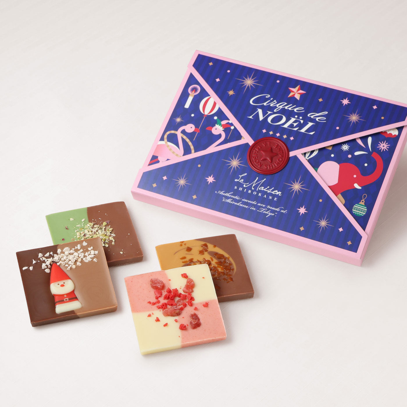 ノエルタブレット 4枚入 チョコレート ギフト クリスマス – ラ・メゾン