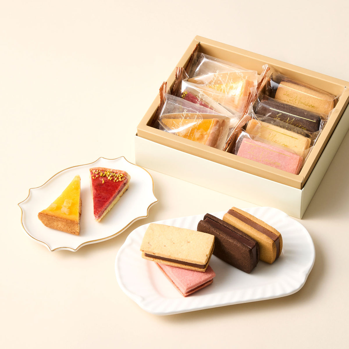 フルーツタルト&ショコラサンド 7個入 スイーツ 焼菓子 ギフト お土産