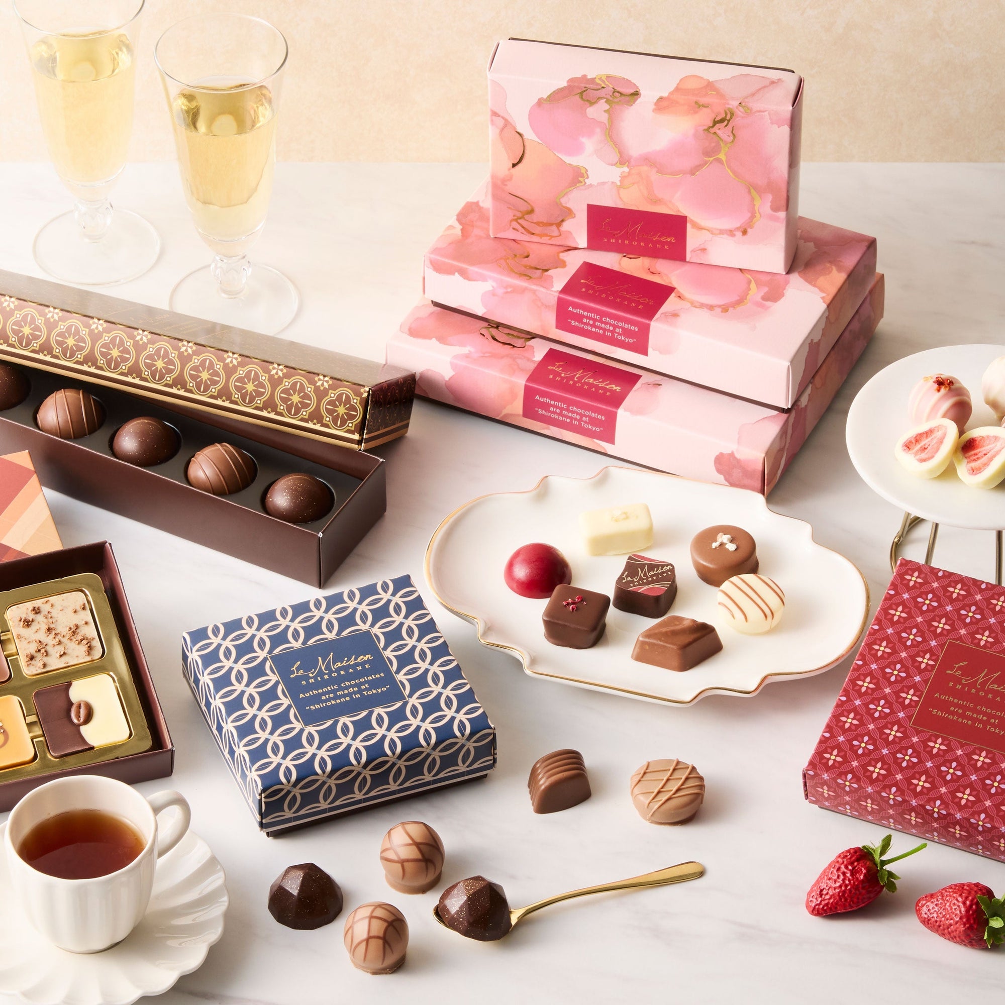 白金から、特別な一口を。「ラ・メゾン白金」の 期間限定ショコラコレクションが登場。