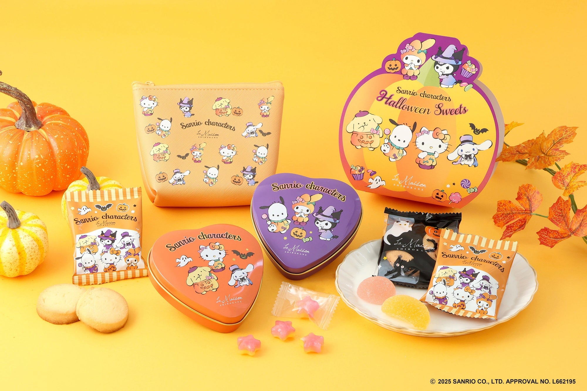 期間限定のハロウィンコレクションが東京・白金の洋菓子店「ラ・メゾン白金」より登場。「サンリオキャラクターズ」とのコラボレーション商品も！