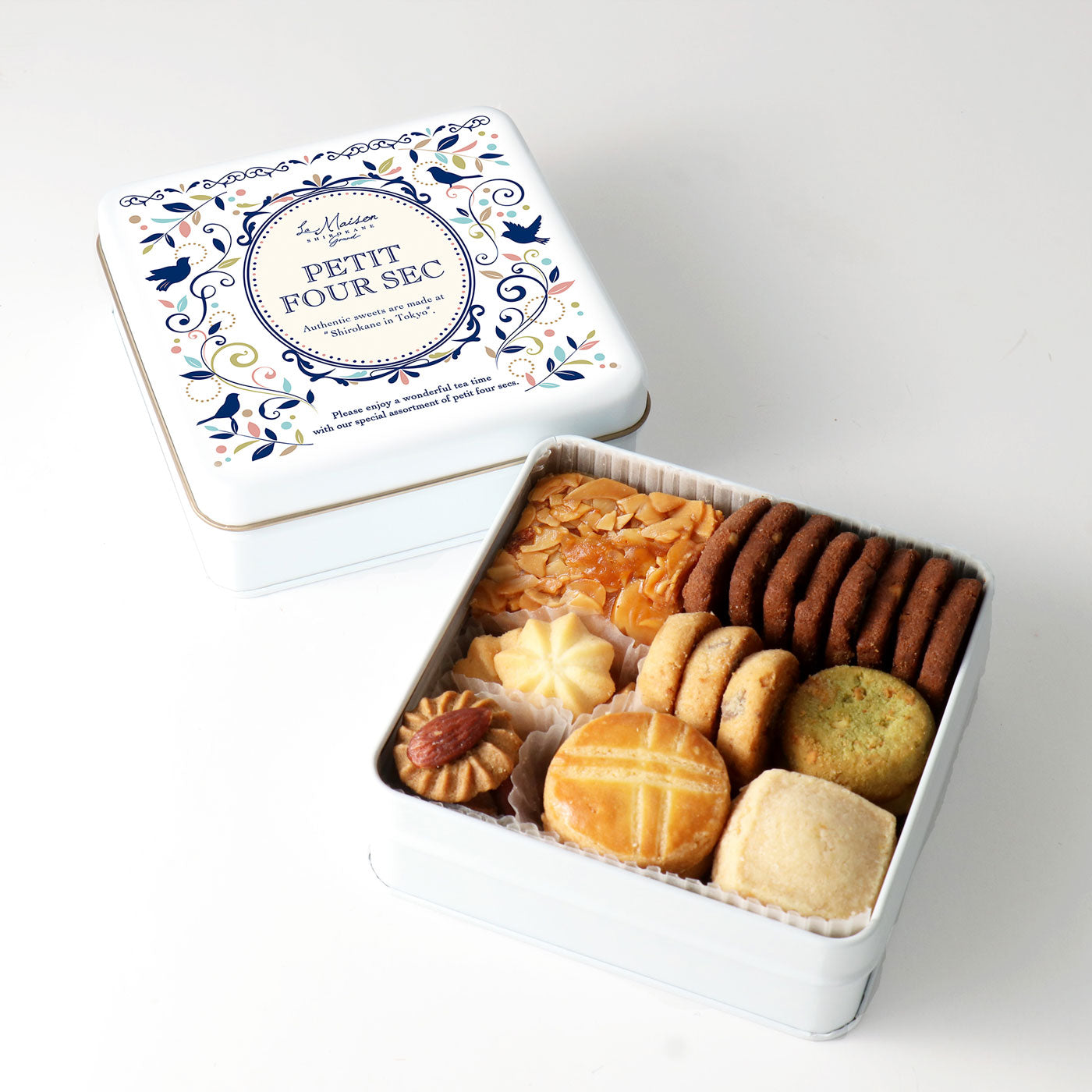 プティ フール セック缶