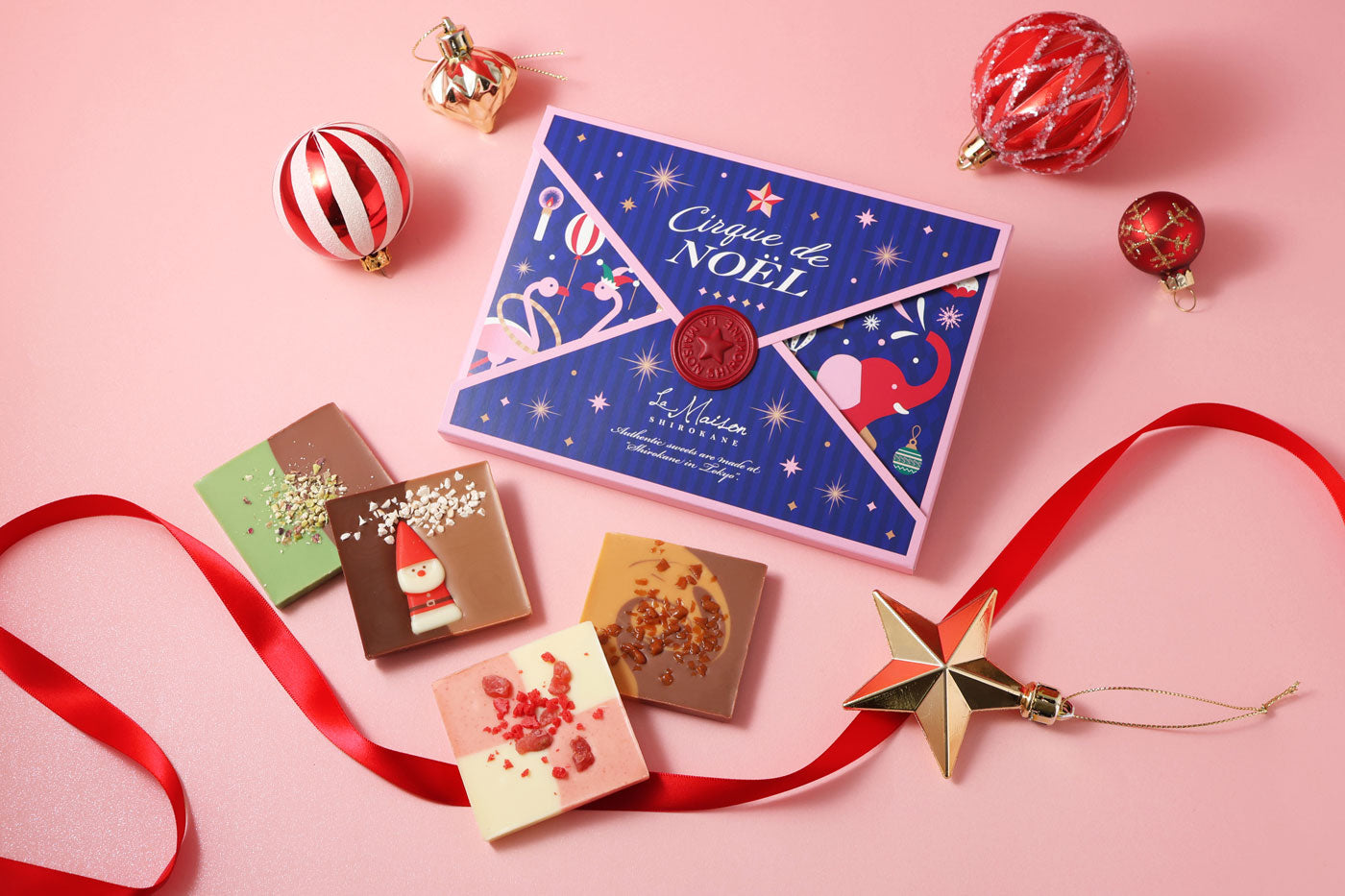 ノエルタブレット 4枚入 チョコレート ギフト クリスマス – ラ・メゾン