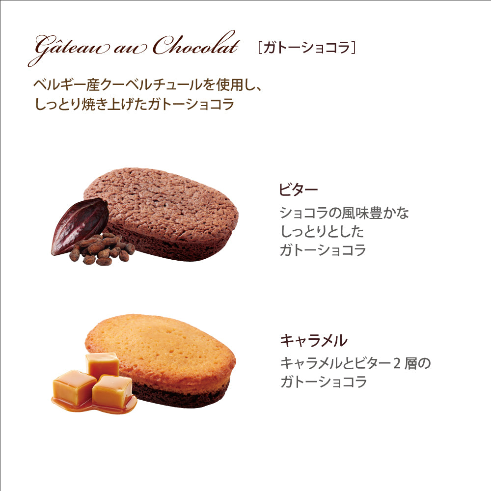 8種ガトーショコラ説明 菓子/デザート