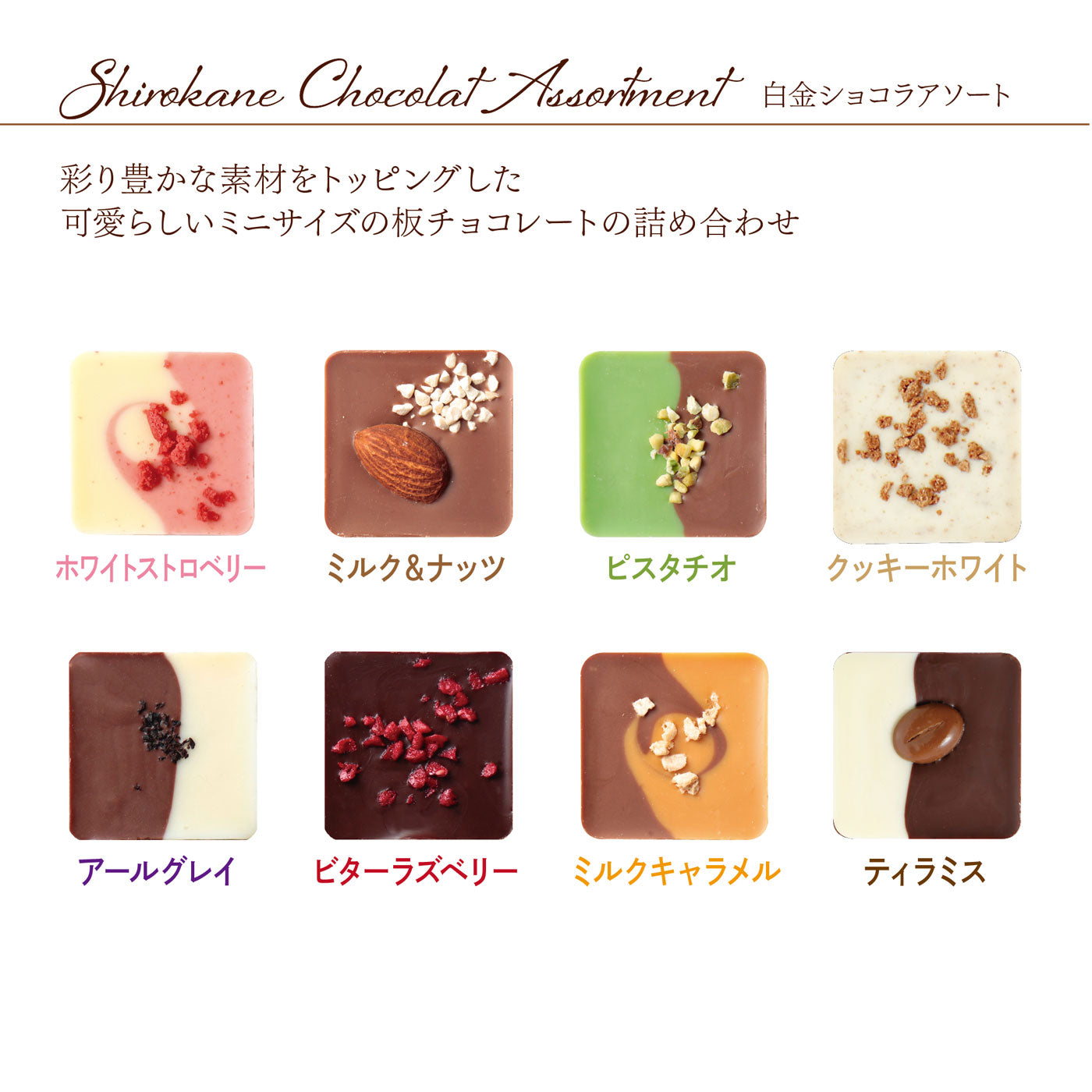 白金ショコラアソート